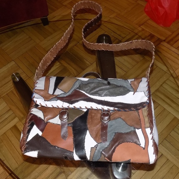 Leather-Laptop-Bag - unique, handmade - Picture 1 of 6